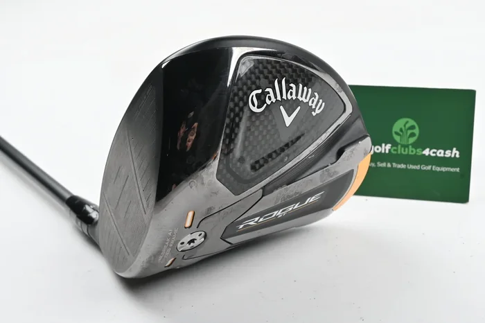 Left Hand Callaway Rogue ST Triple Diamond LS Driver / 9 Degree / X-Flex HZRDUS