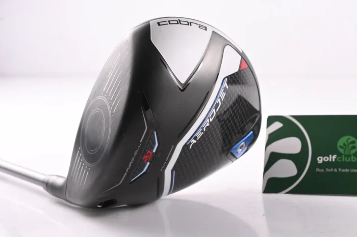 Left Hand Cobra Aerojet Driver / 10.5 Degree / Regular Flex EvenFlow Riptide CB