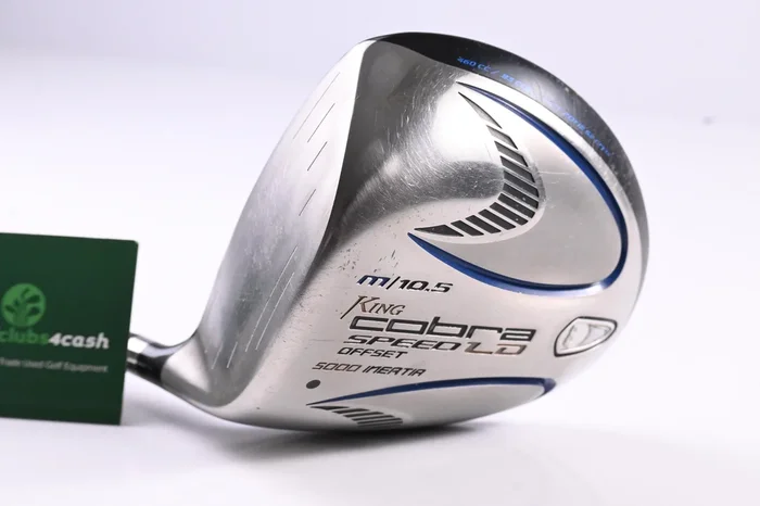 Left Hand Cobra Speed LD F 2008 Driver / 10.5 Degree / Regular Flex Aldila NVS