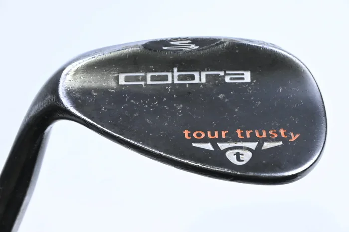 Left Hand Cobra Tour Trusty Black Sand Wedge / 56 Degree / Stiff Flex S200