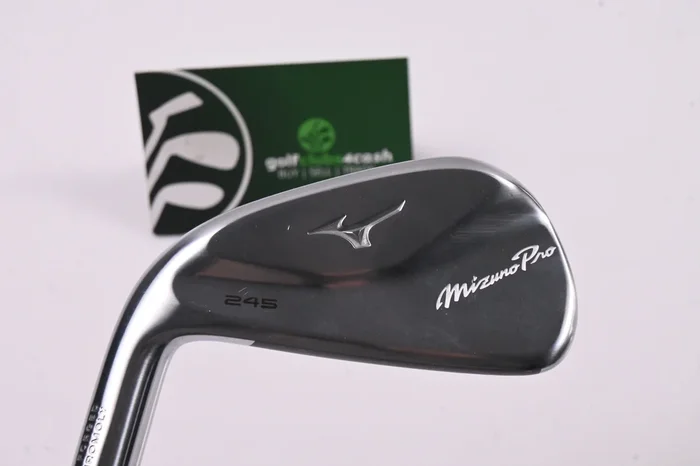 Left Hand Mizuno Pro 245 #5 Iron / 24 Degree / Stiff Flex Steel Shaft