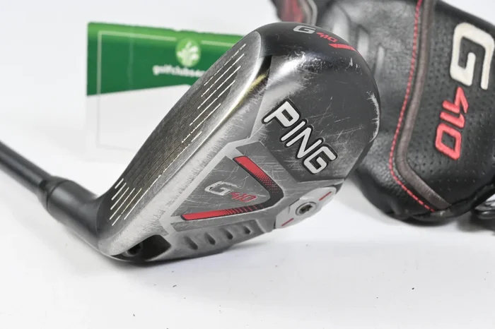 Left Hand Ping G410 #4 Hybrid / 22 Degree / Stiff Flex Ping Alta CB Red 70 Shaft