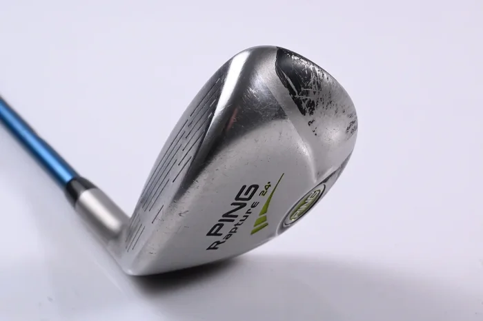 Left Hand Ping Rapture #4 Hybrid / 24 Degree / Stiff Flex Aldila VS Proto 80
