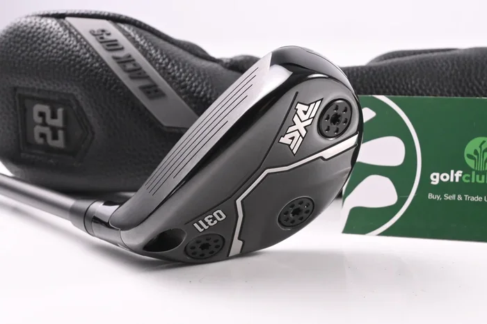 Left Hand PXG 0311 Black Ops #4 Hybrid / 22 Degree / Regular Flex Aerotech Steelfiber i70