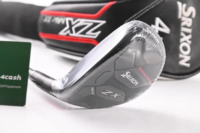 Left Hand Srixon ZX Mk II #4 Hybrid / 22 Degree / Regular Flex Hzrdus Smoke Red