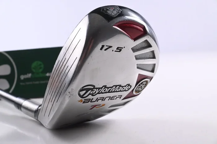 Left Hand Taylormade Burner TP 2007 #5 Wood / 17.5 Degree / Stiff Flex REAX 75