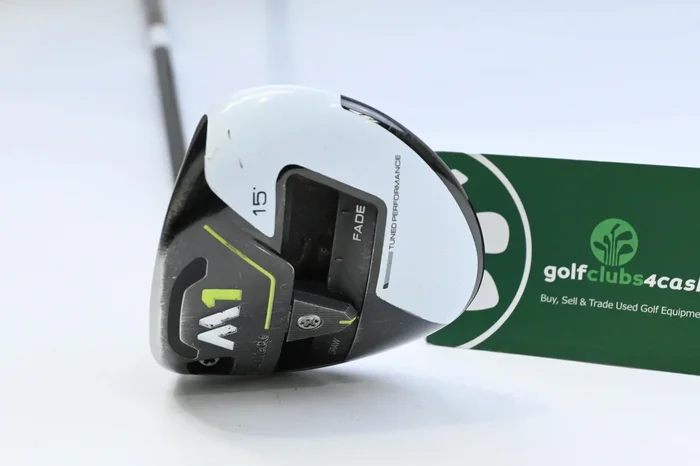 Left Hand Taylormade M1 2017 #3 Wood / 15 Degree / Regular Flex Fujikura Pro 70