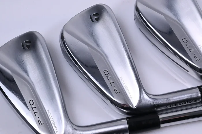 Left Hand Taylormade P770 2020 Irons / 4-PW / Stiff Flex Dynamic Gold 105 S300