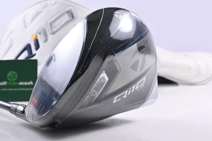 Left Hand Taylormade Qi10 LS Driver / 10.5 Degree / Stiff Flex Ventus TR Blue 5