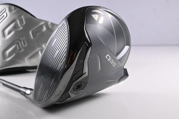Left Hand Taylormade Qi35 Driver / 10.5 Degree / Regular Flex Ventus Blue 5