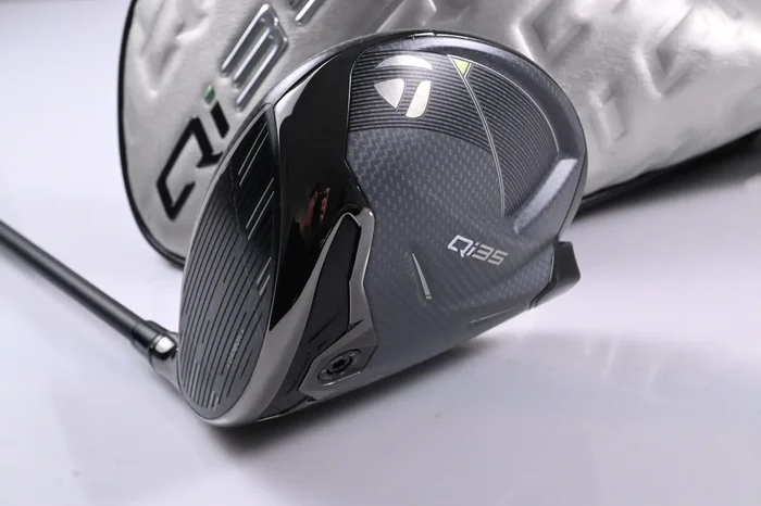 Left Hand Taylormade Qi35 Driver / 10.5 Degree / Stiff Flex Vanquish 5 Shaft