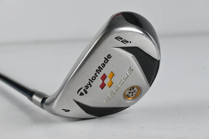 Left Hand Taylormade Rescue 2009 #4 Hybrid / 22 Degree / Regular Flex Aldila