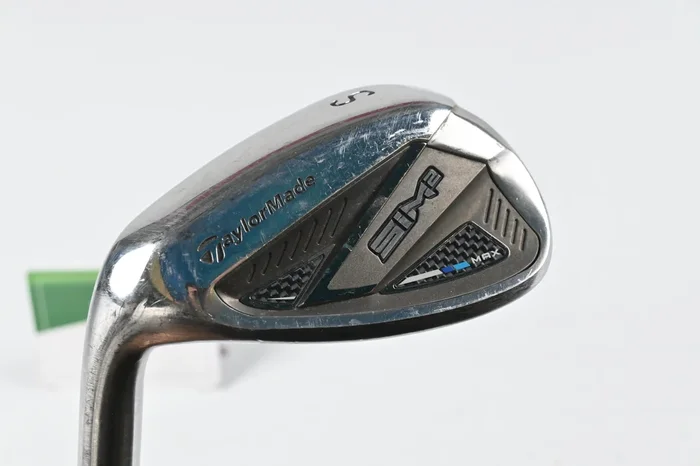 Left Hand Taylormade SIM2 Max Sand Wedge / 54 Degree / Regular Flex Ventus Blue