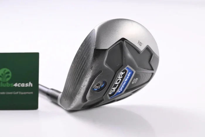 Left Hand Taylormade SLDR-S #3 Wood / 15 Degree / Regular Flex Speeder 65 Shaft
