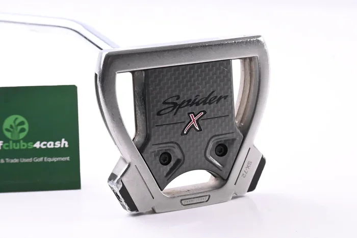 Left Hand Taylormade Spider X Hydroblast Single Bend Putter / 36 Inch