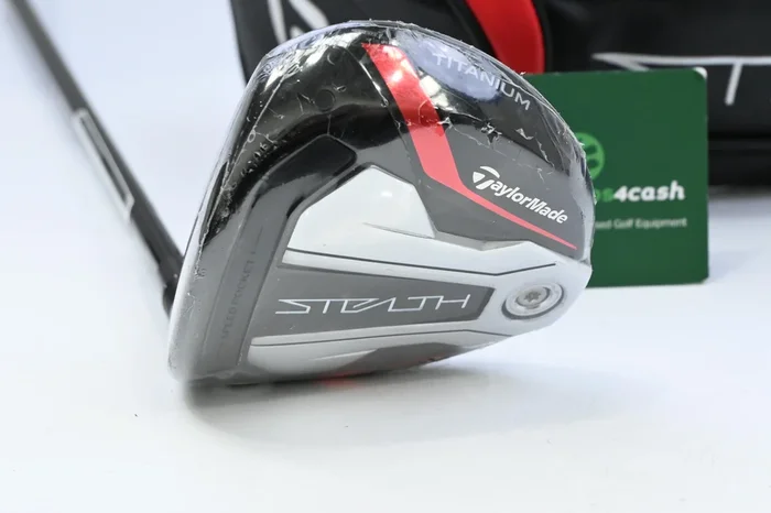 Left Hand Taylormade Stealth Plus #3 Wood / 15 Degree / Regular Flex HZRDUS 65