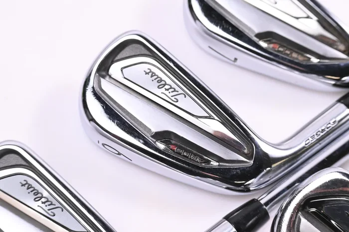 Left Hand Titleist T100 S 2019 Irons / 5-PW / Regular Flex KBS Tour Shafts
