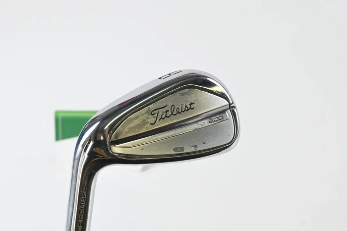 Left Hand Titleist T200 2023 #8 Iron / Stiff Flex Dynamic Gold 105 S300 Shaft