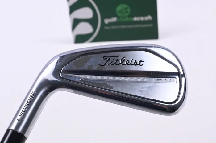 Left Hand Titleist T200 2023 Utility #4 Iron / 23 Degree / Stiff Flex HZRDUS 85