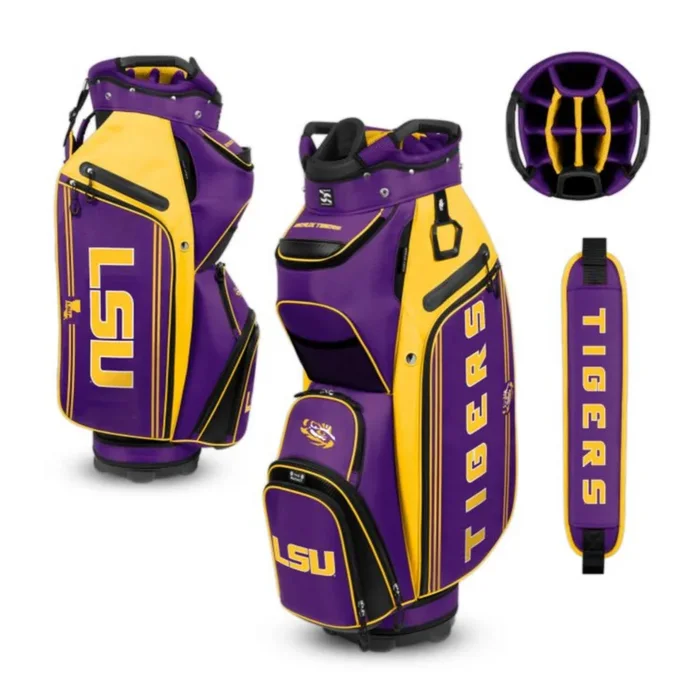 LSU Tigers Golf Bag – The Bucket Cart Bag