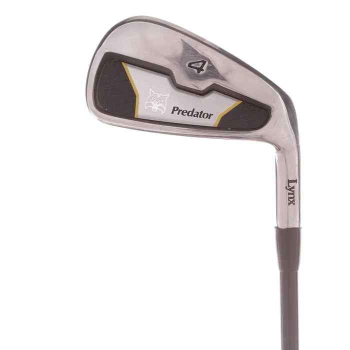 Lynx Predator Mens Right Hand Graphite 4 Iron Regular – Fujikura Atmos