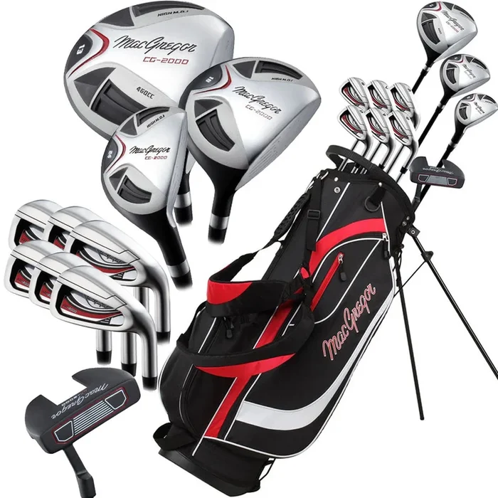 MacGregor CG2000 11-Piece Stand Bag Package Set – Steel
