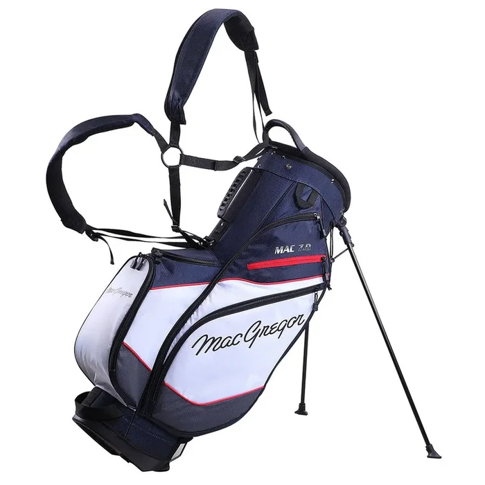 MacGregor Mac 7.0 Stand Bag – Navy/White/Red