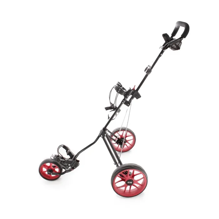 MacGregor Mac Tec 3-Wheel Push Trolley – Black