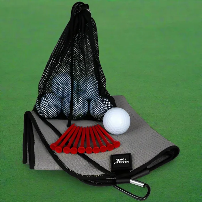 Maggy Towel W/ Titleist Pro V1 Golf Balls