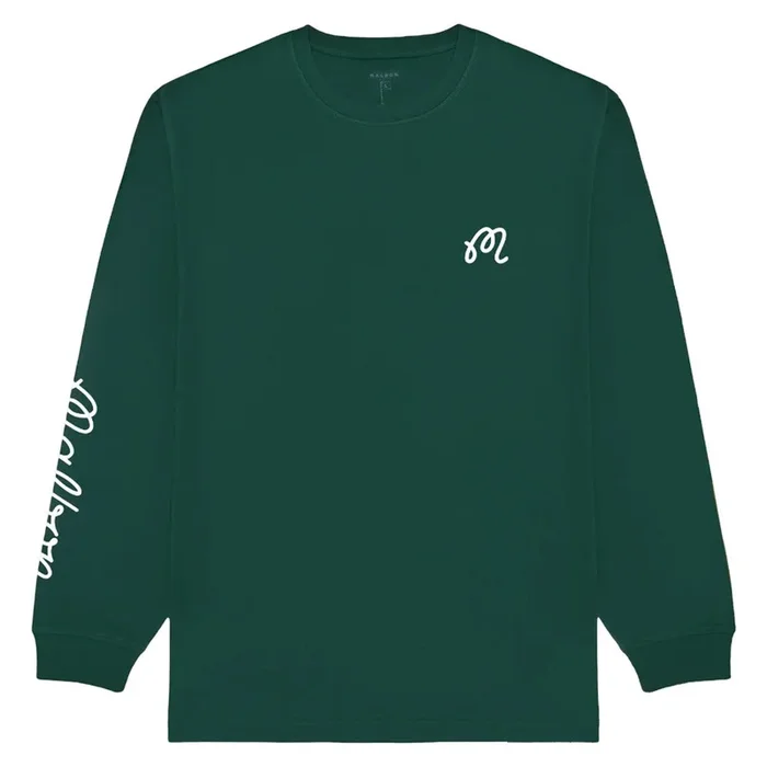 Malbon Gorse Longsleeve Golf Sweater Forest – 25 Men
