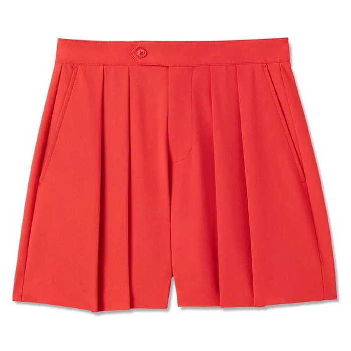 Malbon Marina Golf Shorts Red – SU23 Women