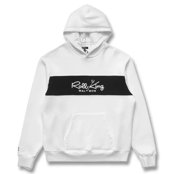 Malbon Roll King Golf Hoodie White – FW24 Men