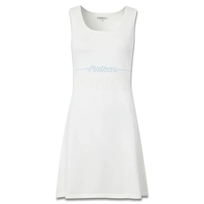 Malbon Sylvia Golf Dress Ivory – FW23 Women