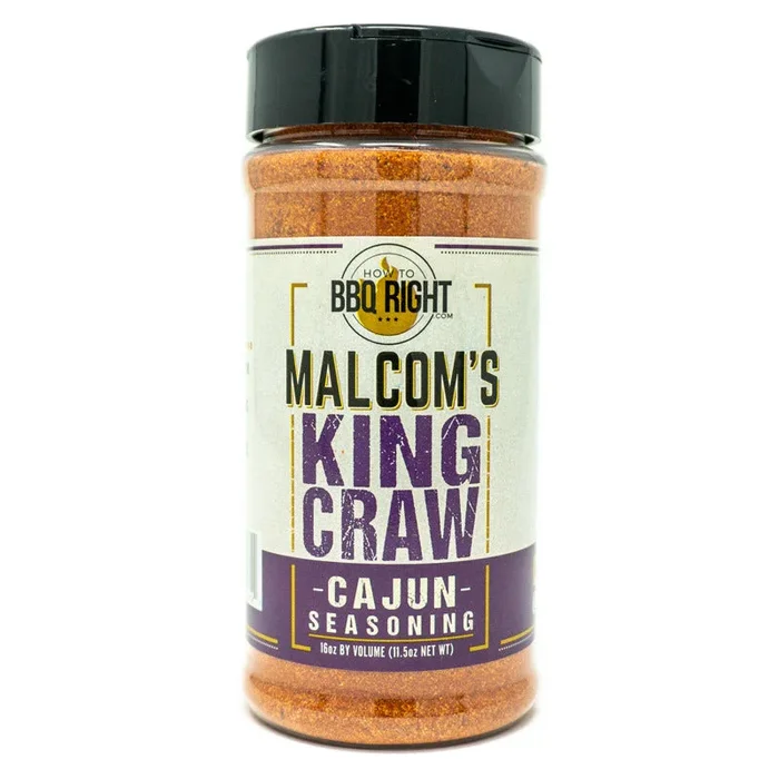 Malcom’s Seasonings King Craw Cajun Seasoning 16oz