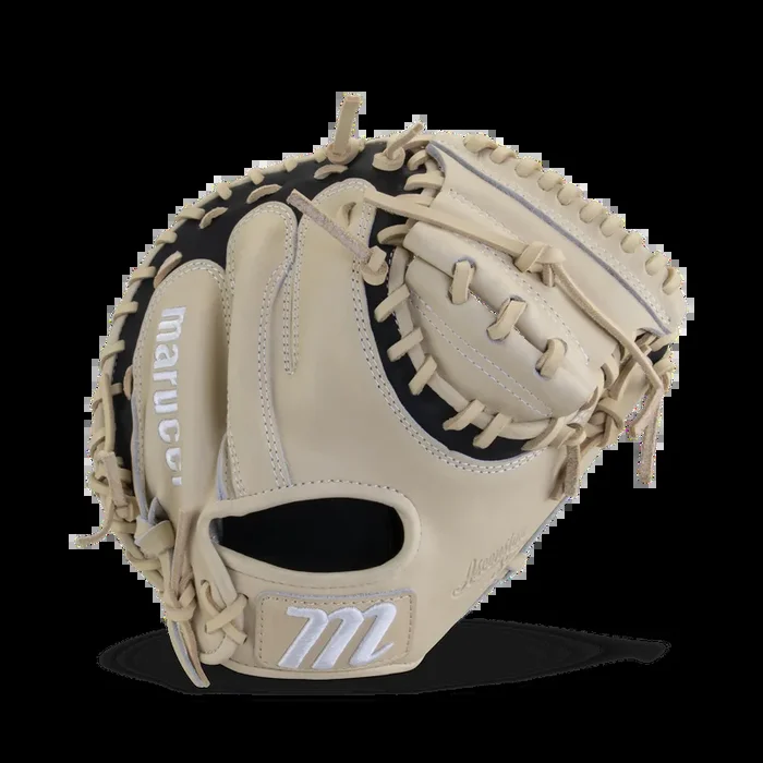 Marucci Ascension M Type 225C1 32.5″ Solid Web Catcher’s Mitt Camel/White