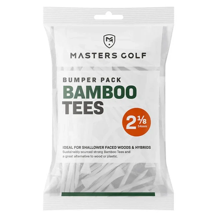 Masters Bamboo 2 1/8″ Bumper Tees – Pack of 130