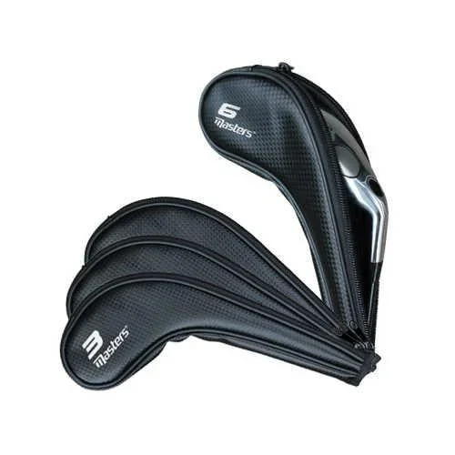 Masters Deluxe Graphite Golf Iron Covers