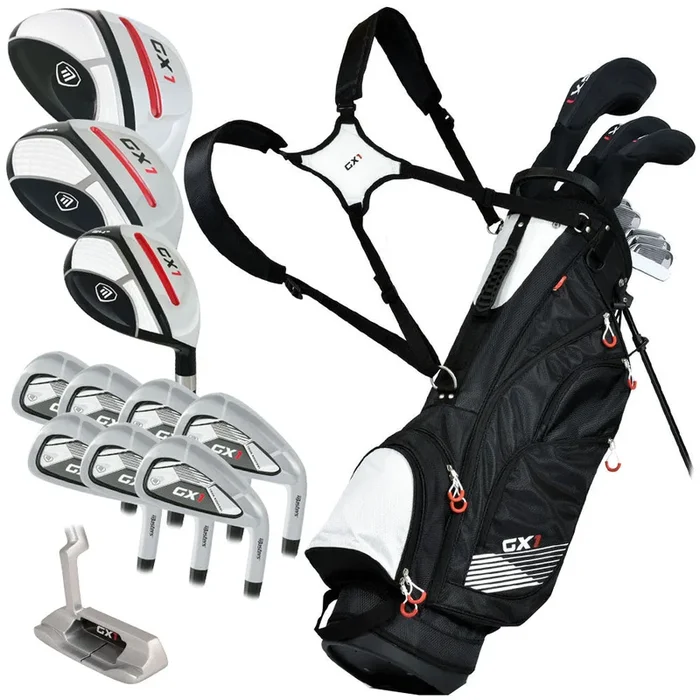 Masters GX1 12-Piece Stand Bag Package Set – Graphite