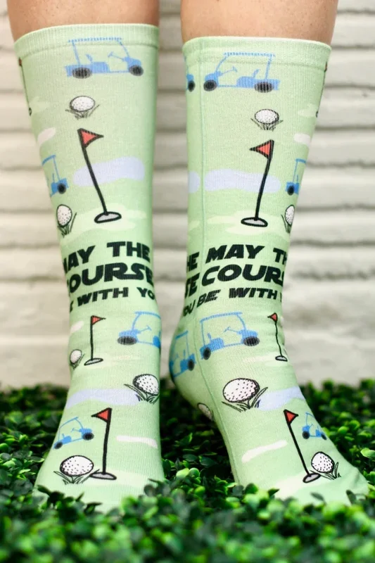 May the Course Be with You (Golf) – Funny Socks