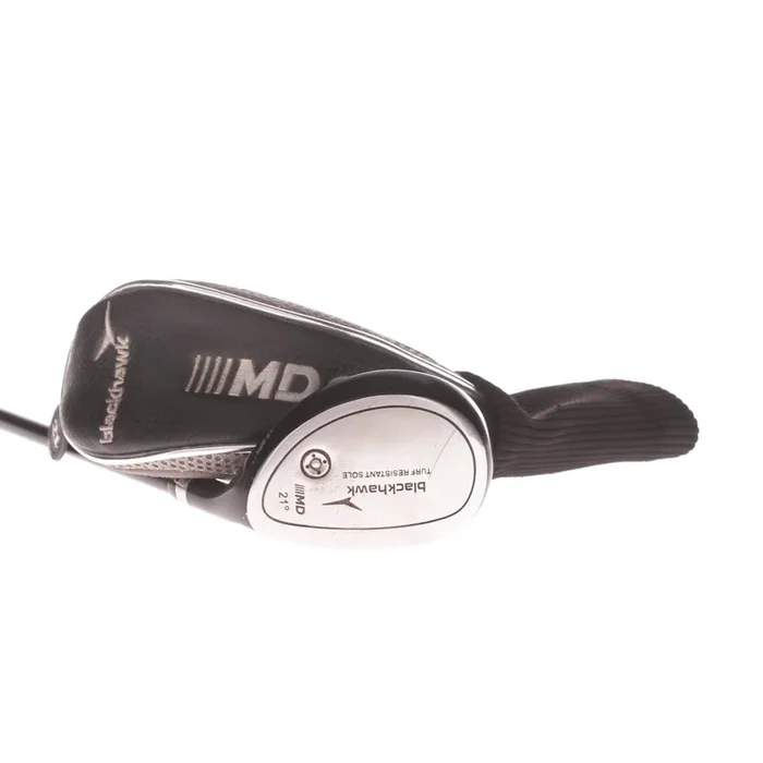 MD Golf BlackHawk Graphite Men’s Right 3 Hybrid 21 Degree Regular – MD BlackHawk R