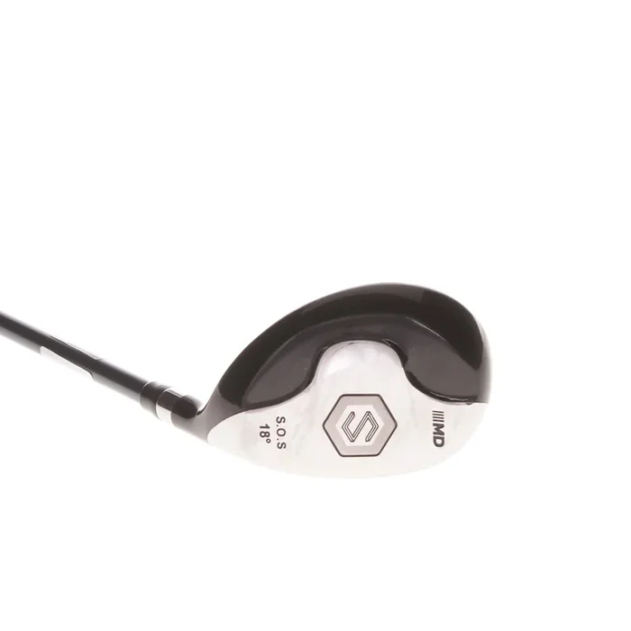 MD Golf SOS Men’s Right Graphite 3 Hybrid 18 Degree Senior – Nicklaus Rifle A