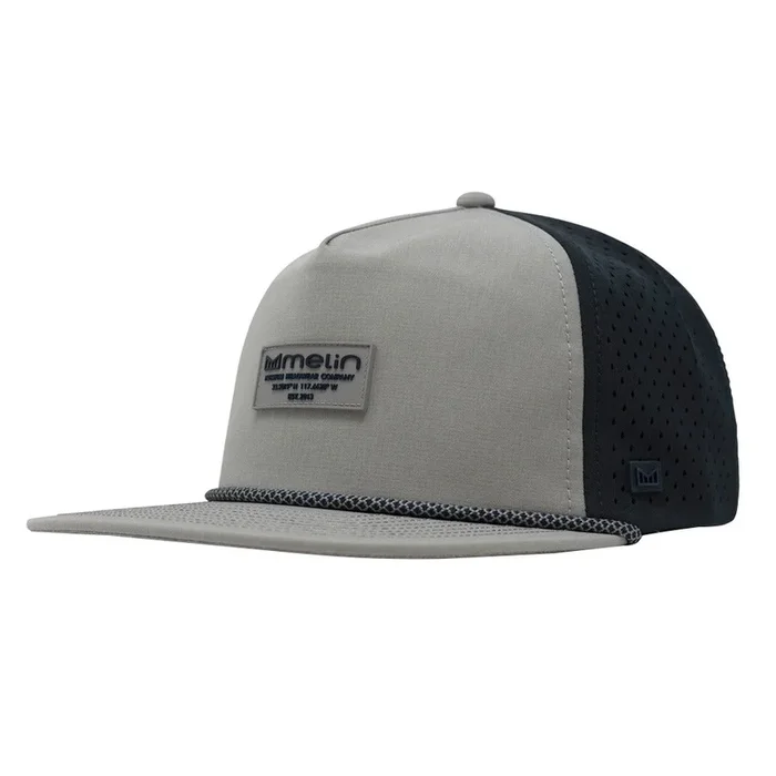 Melin Hydro Coronado Brick Golf Cap Heather Gray/Navy- FW24 Men