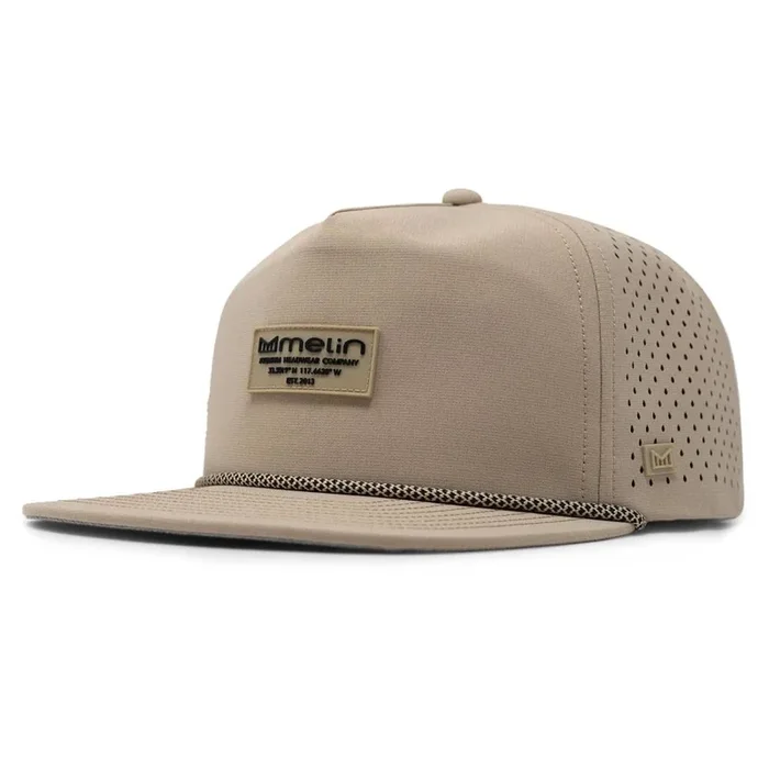 Melin Hydro Coronado Brick Golf Cap Khaki – SP24 Men