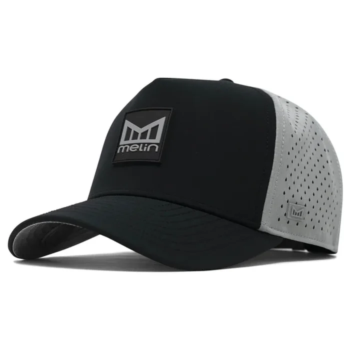 Melin Odysea Stacked Hydro Golf Cap Heather Grey/Black – FW24 Men