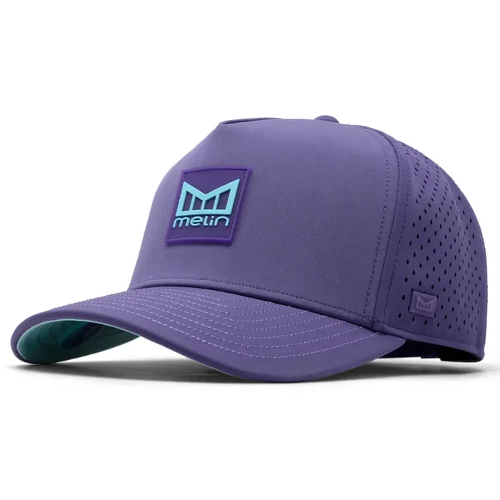 Melin Odysea Stacked Hydro Golf Cap Purple Haze – SU25 Men