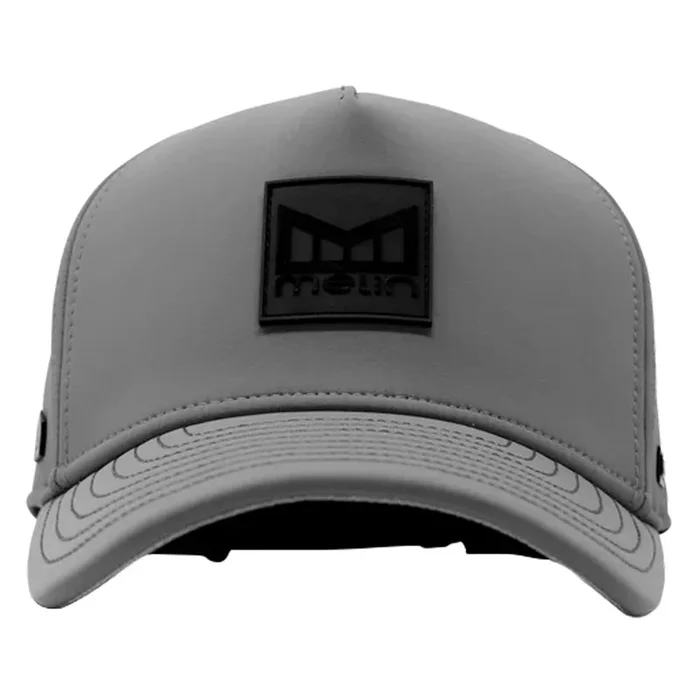 Melin Thermal Odyssey Stacked Infinite Golf Cap Granite Gray – FW24 Men