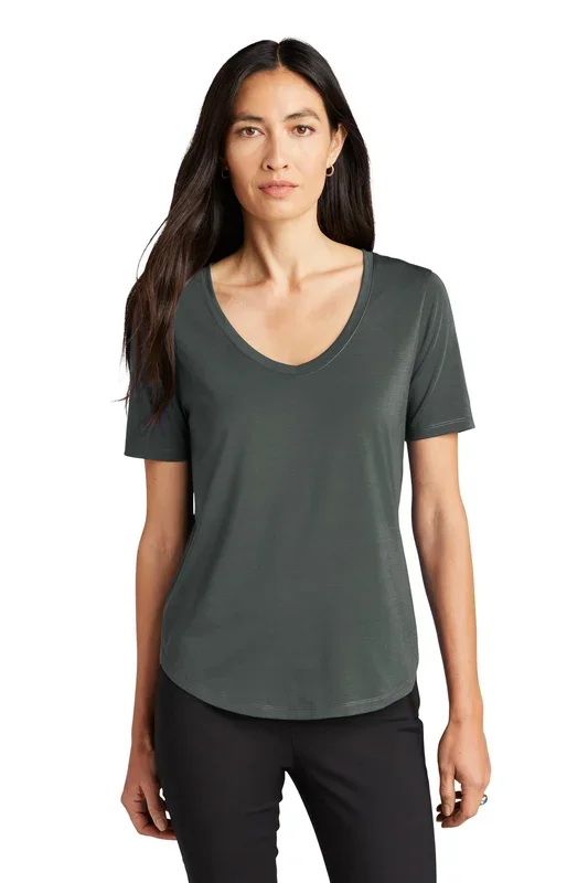 MERCER+METTLE Women’s Stretch Jersey Relaxed Scoop MM1017