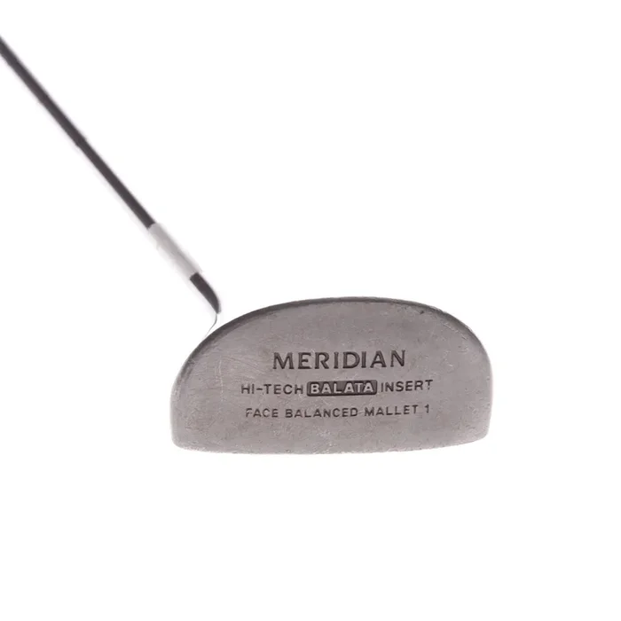 Meridian Golf Hi-Tech Balata Insert Mens Right Hand Putter 34 Inches – Golf Pride