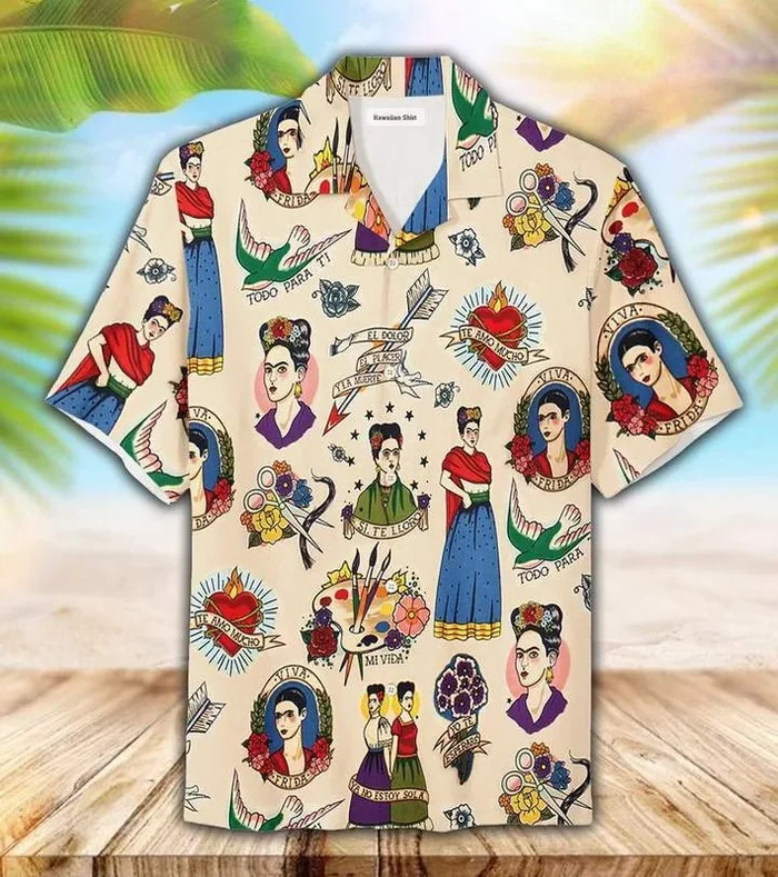 Mexican Girl 3D All Over Printed Hawaiian Shirt – Unique Beach Shirt – For Men and Women Fanshubus – Fanshubus.com