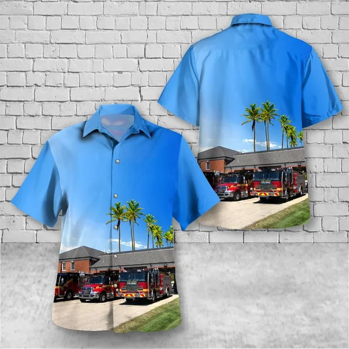 Milford, Ohio, Miami Township Fire & EMS Hawaiian Shirt – Fanshubus.com